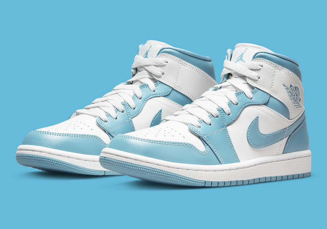 "University Blue" Appears On A Women's Air Jordan 1 Mid