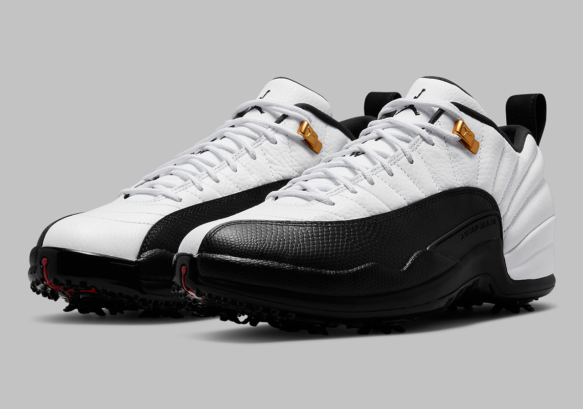 Official Images Of The Air Jordan 12 Low Golf "Taxi"