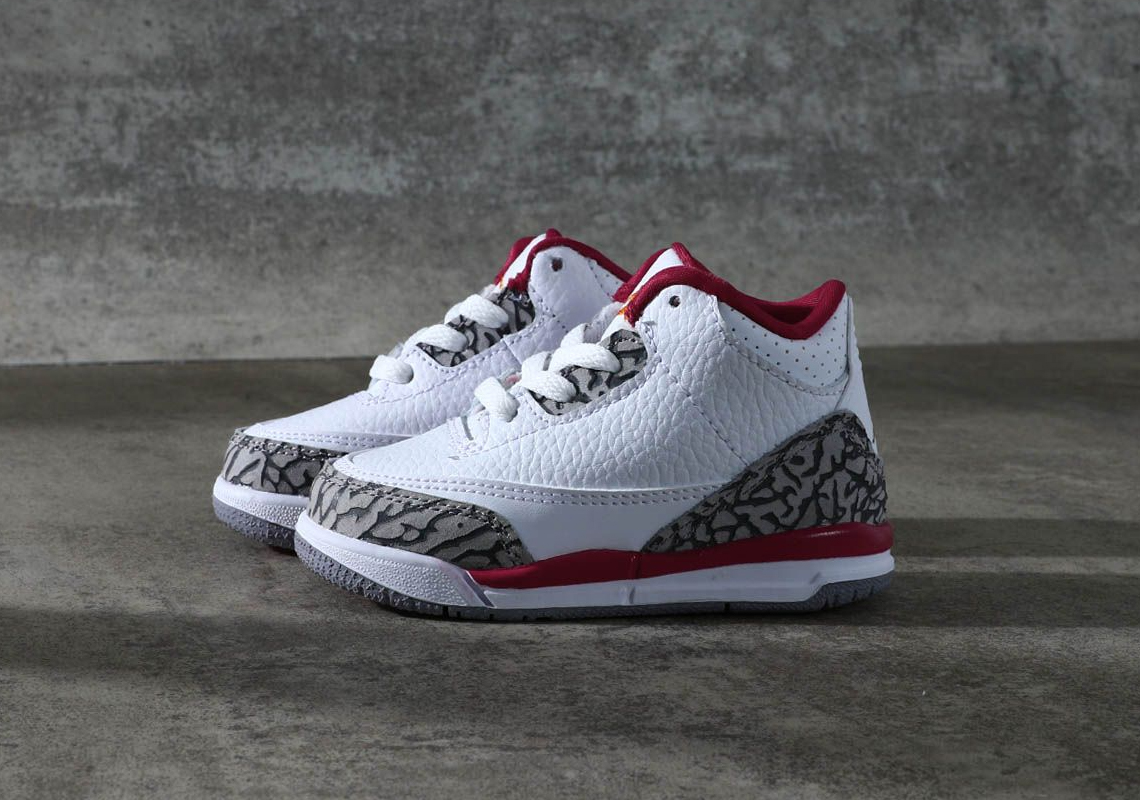 Air Jordan 3 Cardinal Td