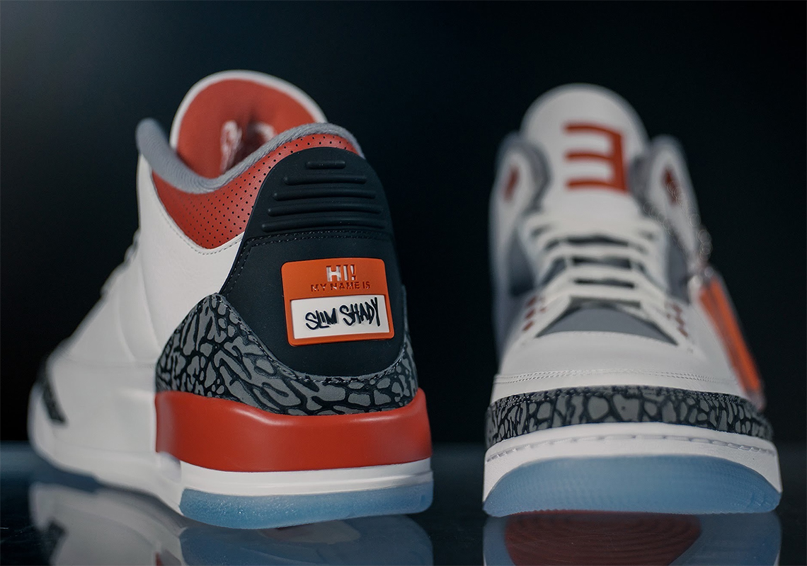 Eminem Debuts Air Jordan 3 “Slim Shady” PE For Super Bowl LVI Halftime Show