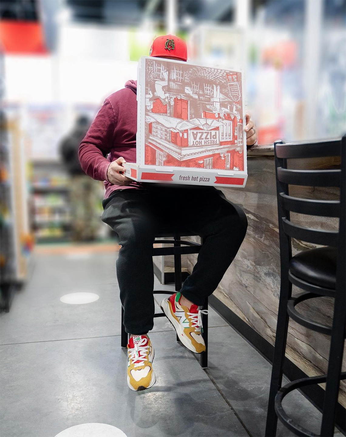 Mache New Balance 5740 National Pizza Day 2