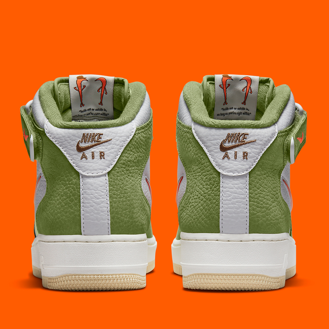 Nike Air Force 1 Mid Qs Jewel Olive Orange Dq3505 100 7