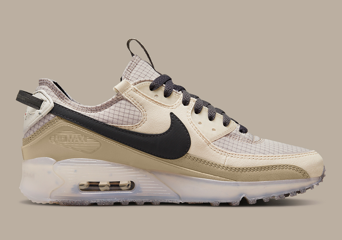 Nike Air Max 90 Terrascape Rattan Dark Smoke Grey Khaki Phantom Dh4677 200 Release Date 2