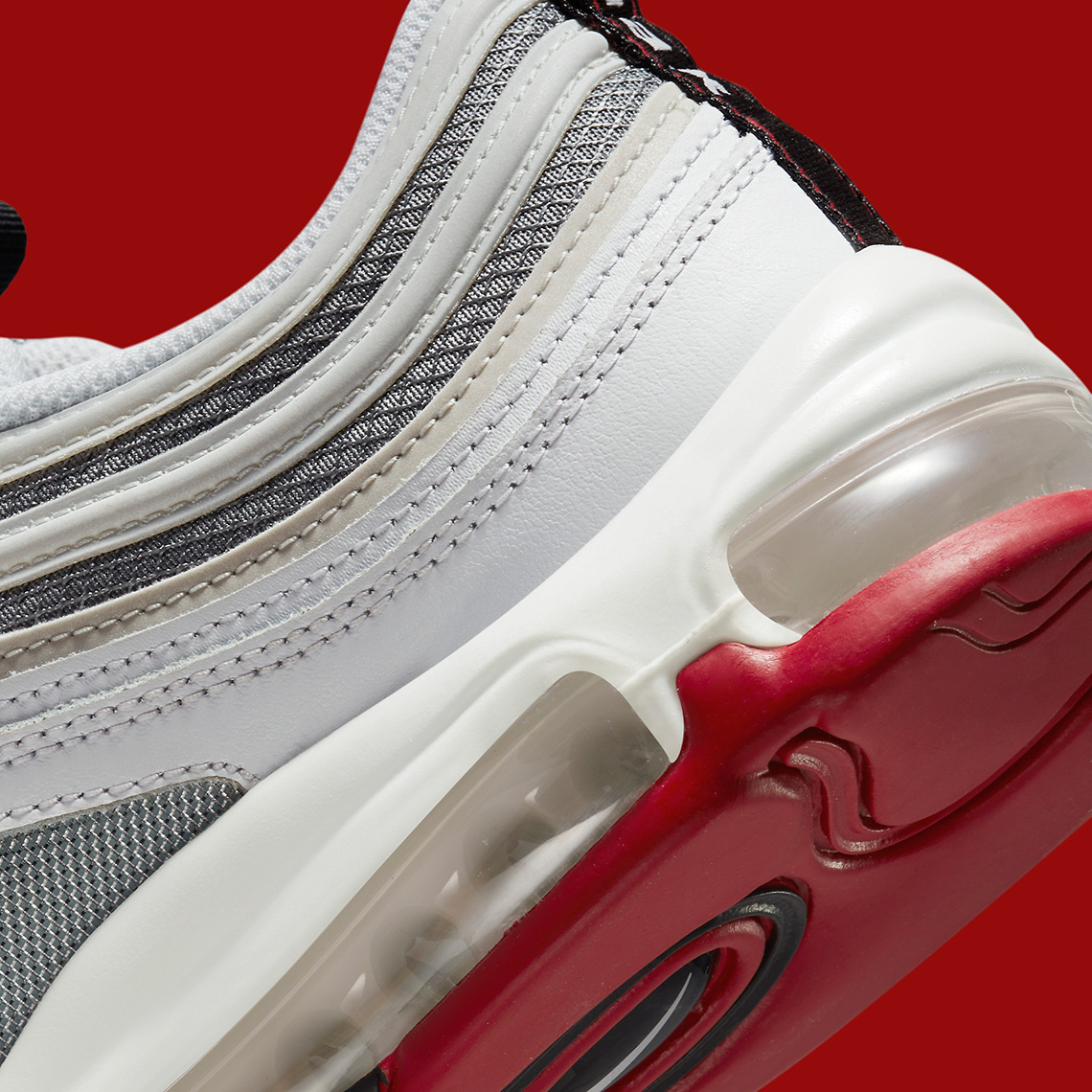 Nike Air Max 97 White Silver Red Dm0027 100 3