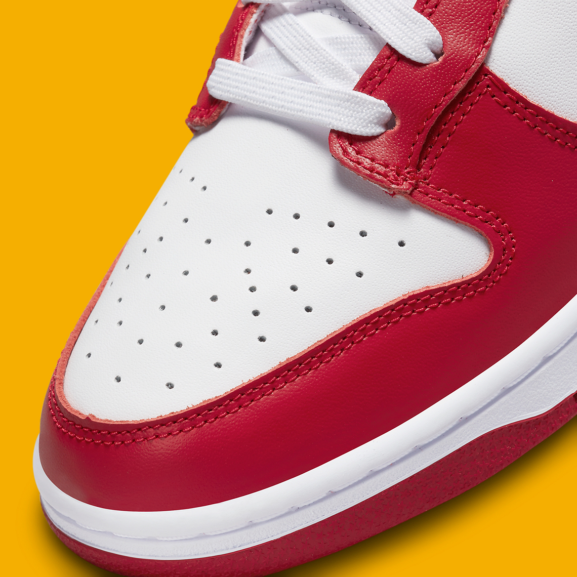Nike Dunk Low Red White Yellow Dd1391 602 5