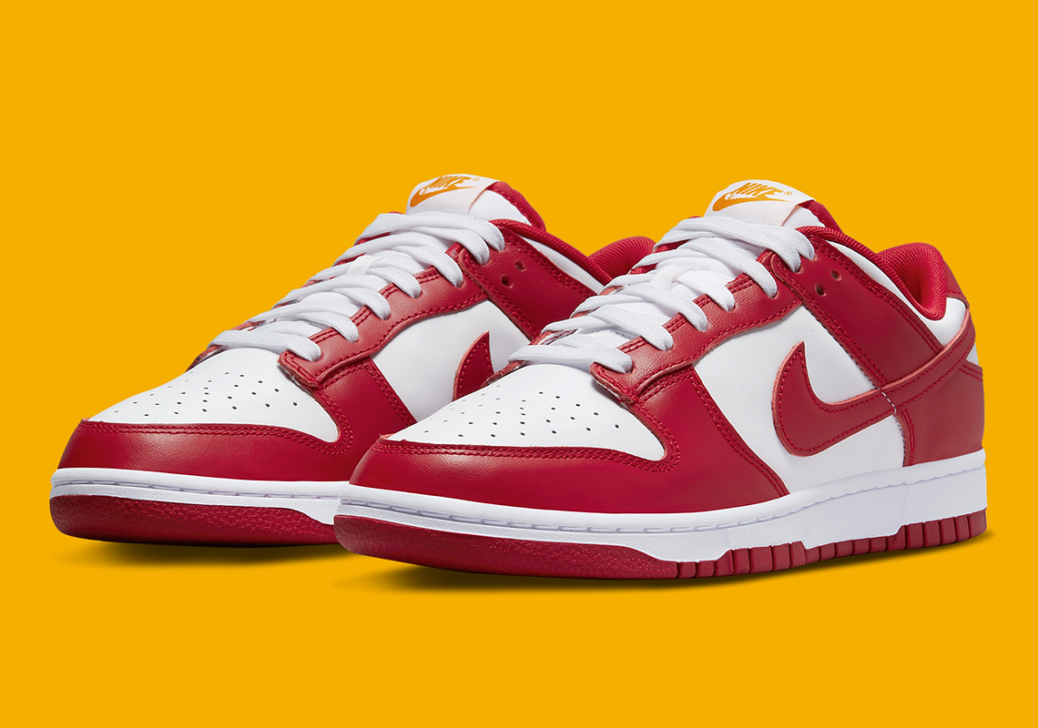 Nike Dunk Low Red White Yellow Dd1391 602 6