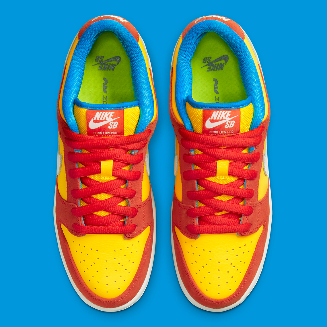 Nike Sb Dunk Low Bart Simpson Bq6817 602 Release Date 4