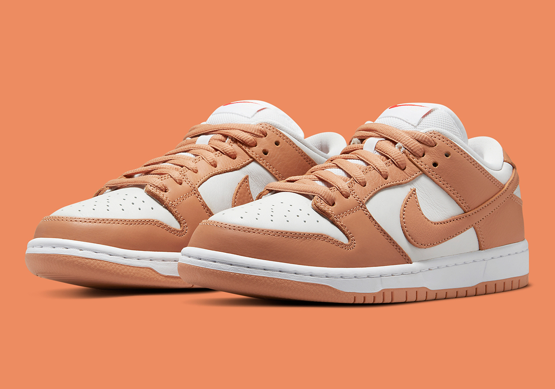 Official Images Of The Nike SB Dunk Low “Light Cognac”