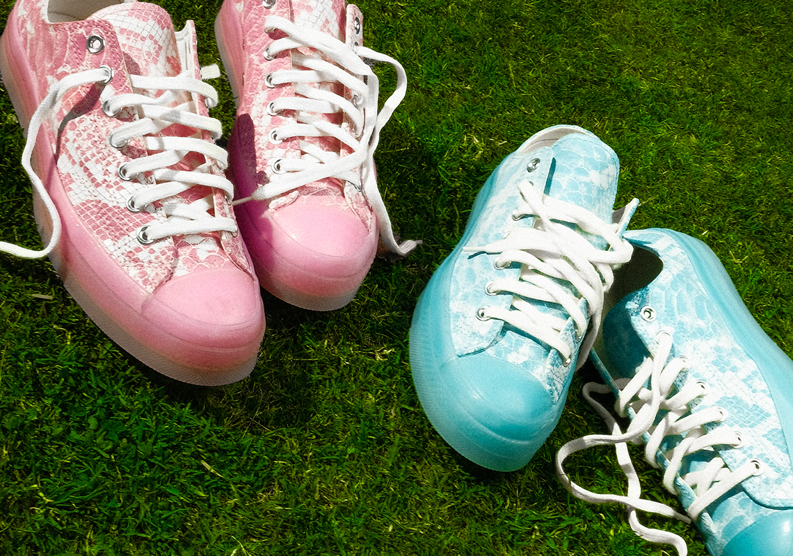 Tyler, The Creator Draws In Luxurious Python To The Next Golf Wang x Converse Chuck 70 Drop