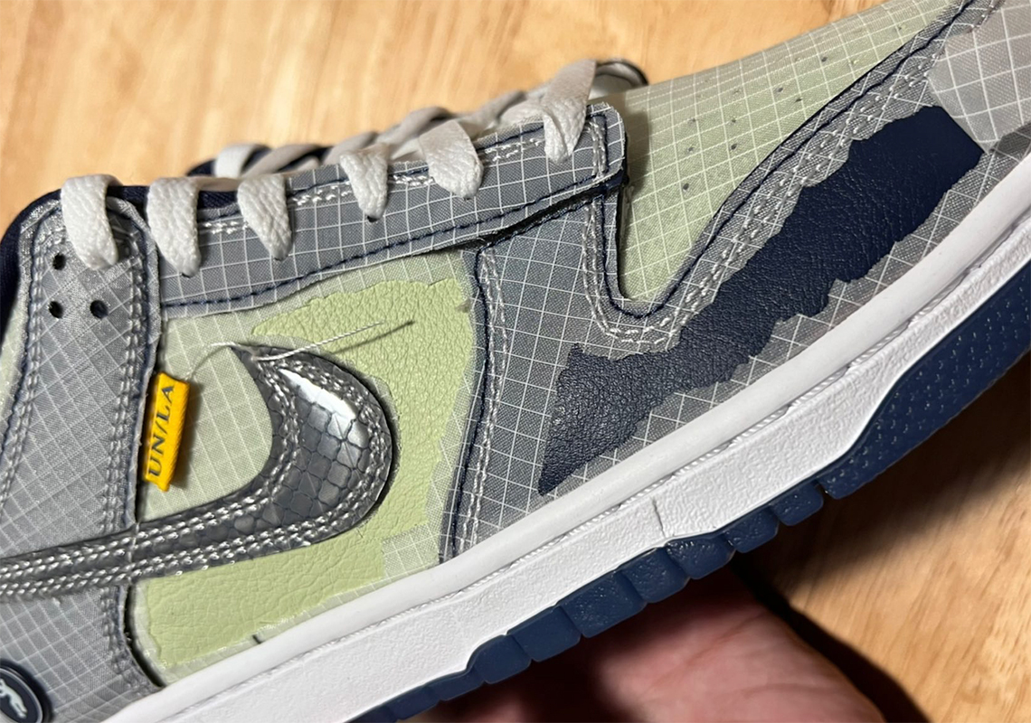 The Union LA x Nike Dunk Low “Passport Pack” Features Tear-Away Uppers Revealing Leather Beneath