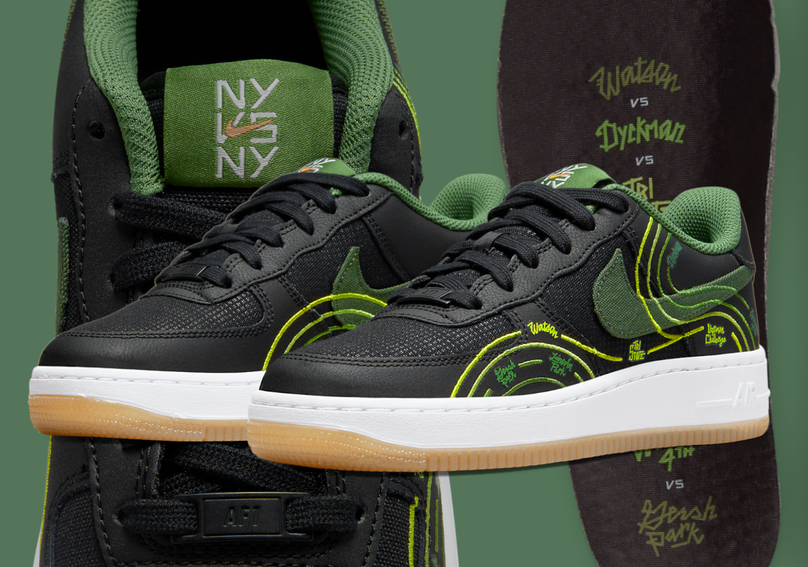 Nike Continues Its "NY vs. NY" Series With An Air Force 1 Low Inspired By Famous Basketball Courts