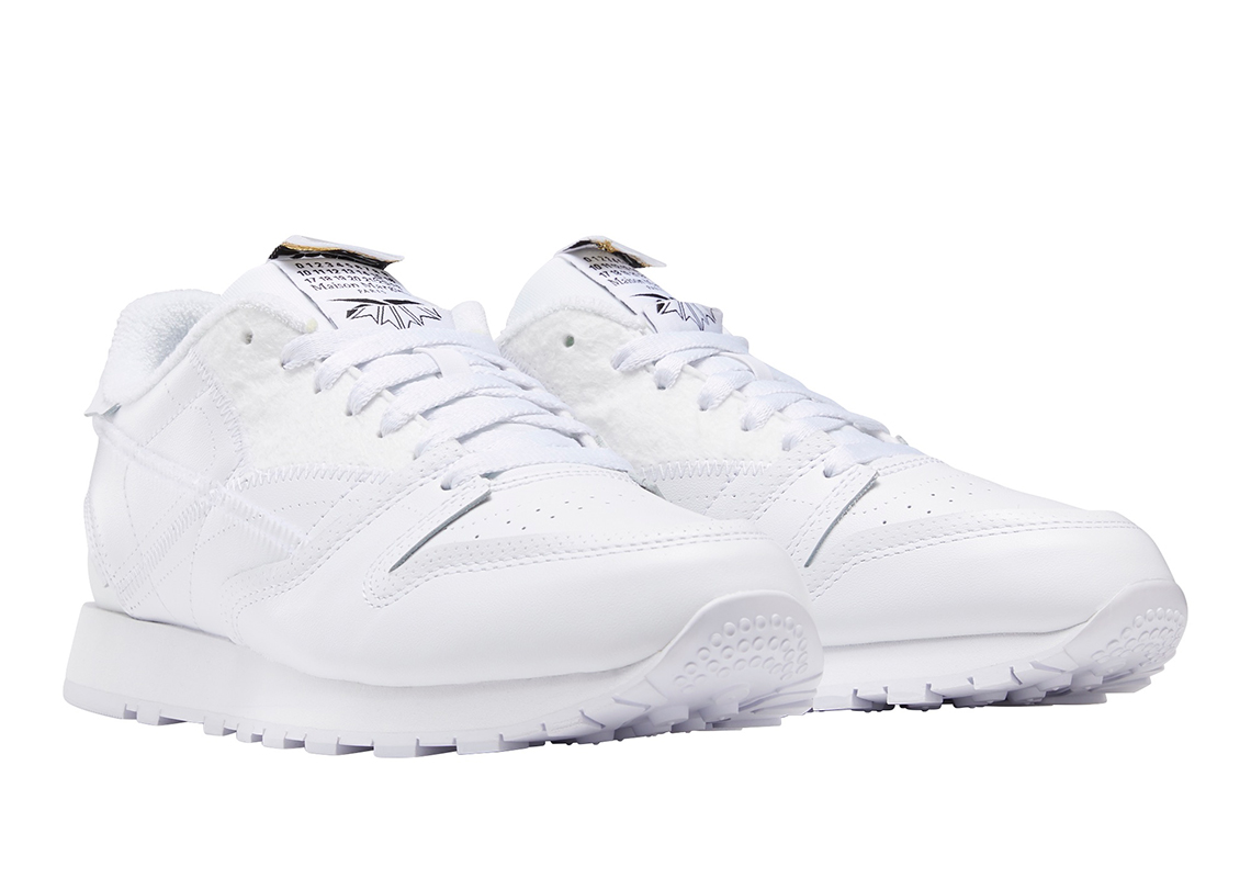 Margiela Reebok Classic Leather White