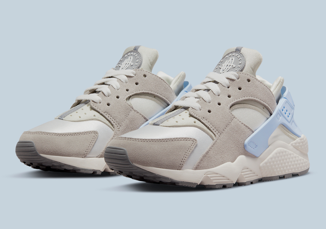 "Celestine Blue" Gets This Greyscale Nike Air Huarache Ready For Spring