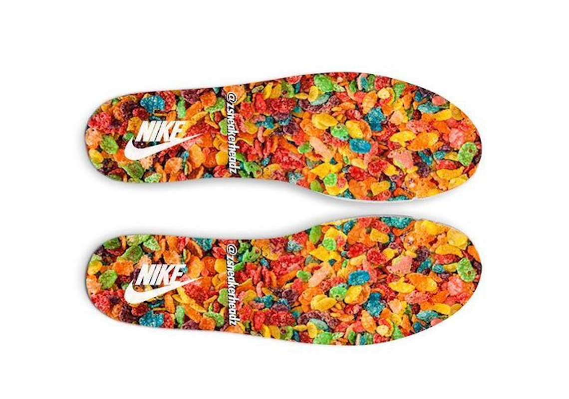 Lebron James Nike Dunk Low Fruity Pebbles 2