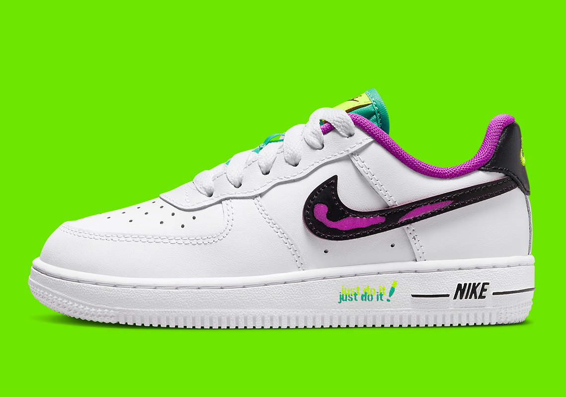 The Kids Receive Wearaway Swooshes Via This Upcoming Nike Air Force 1