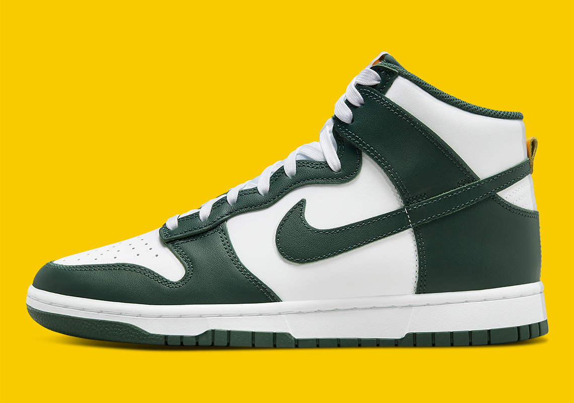 Nike Dunk High Green Yellow Dd1399 300 5