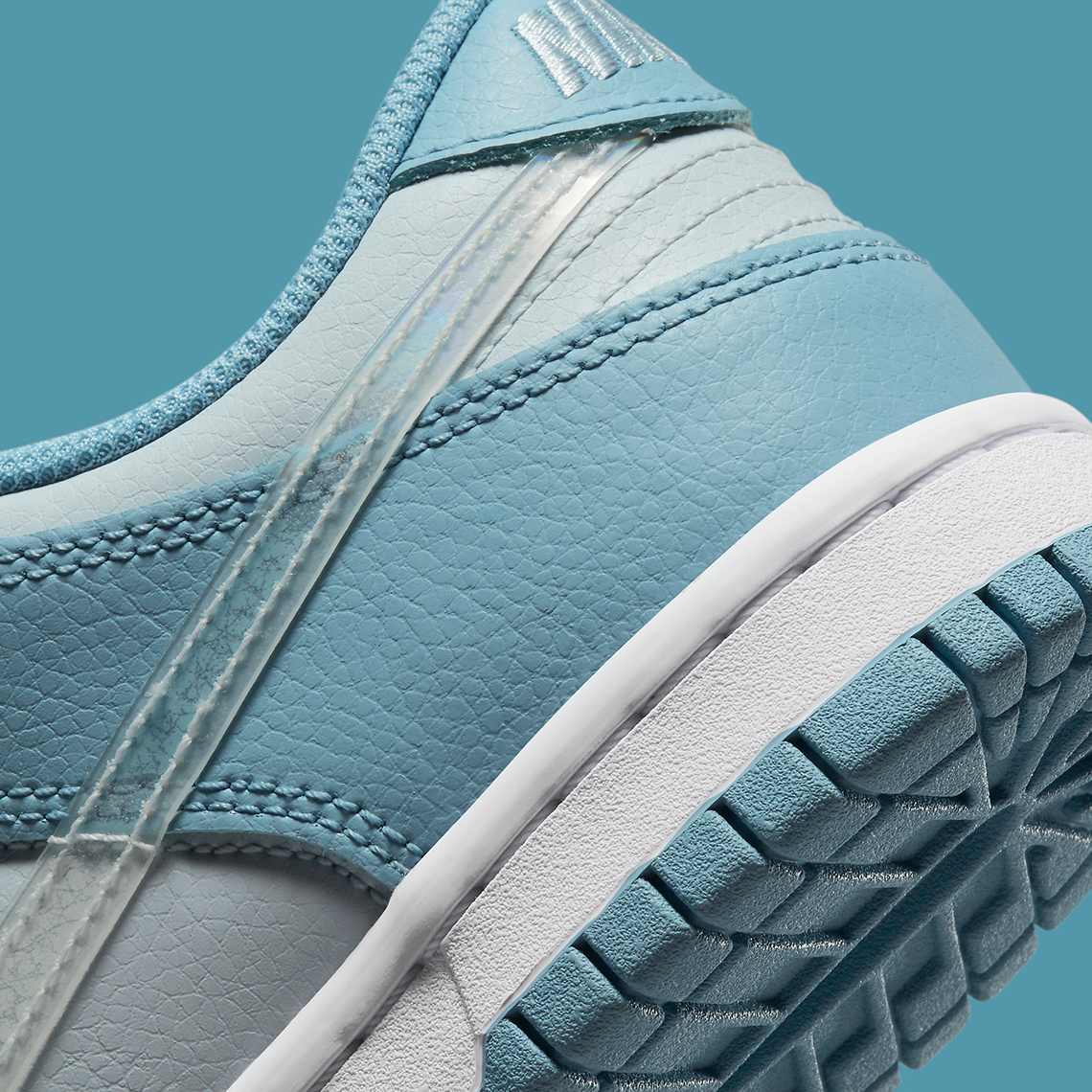 Nike Dunk Low Blue Clear Swoosh Release Date 7
