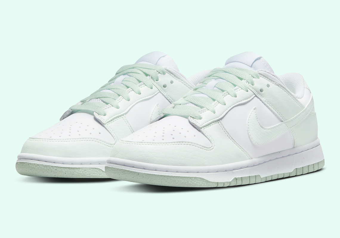 The Nike Dunk Low Next Nature Arrives In Light Mint Hues