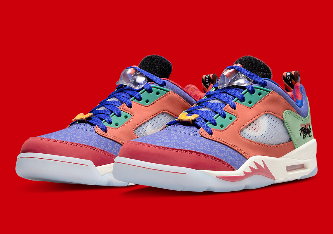 Official Images Of Michael Wilson’s Air Jordan 5 Low “Doernbecher”