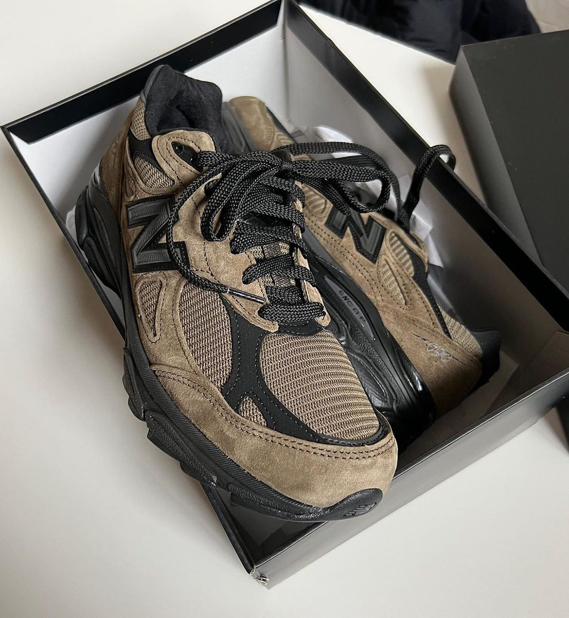 Jjjjound New Balance 990v3 Brown Black 2
