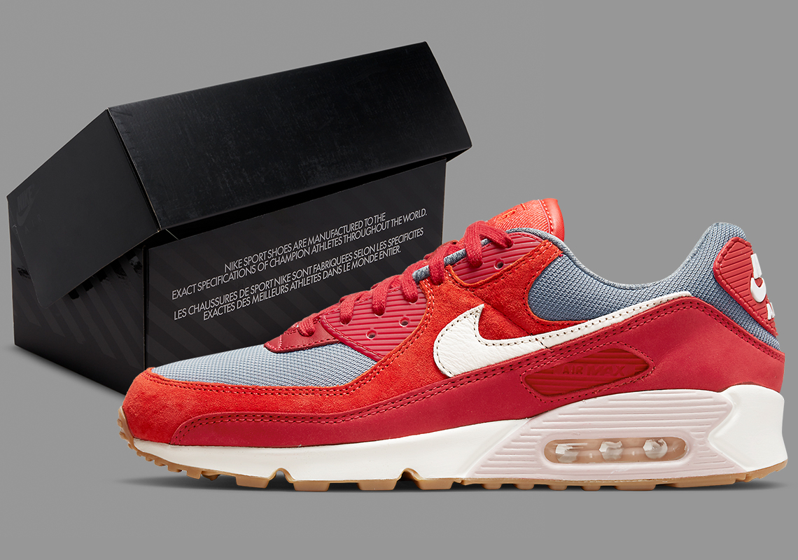 The Nike Air Max 90 Delivers A UNLV-Reminiscent Look