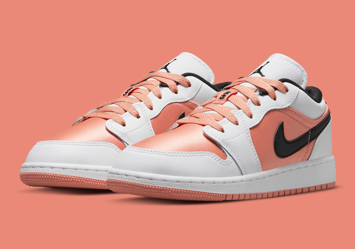 Shimmering “Light Madder Root” Animates This Kids’ Air Jordan 1 Low