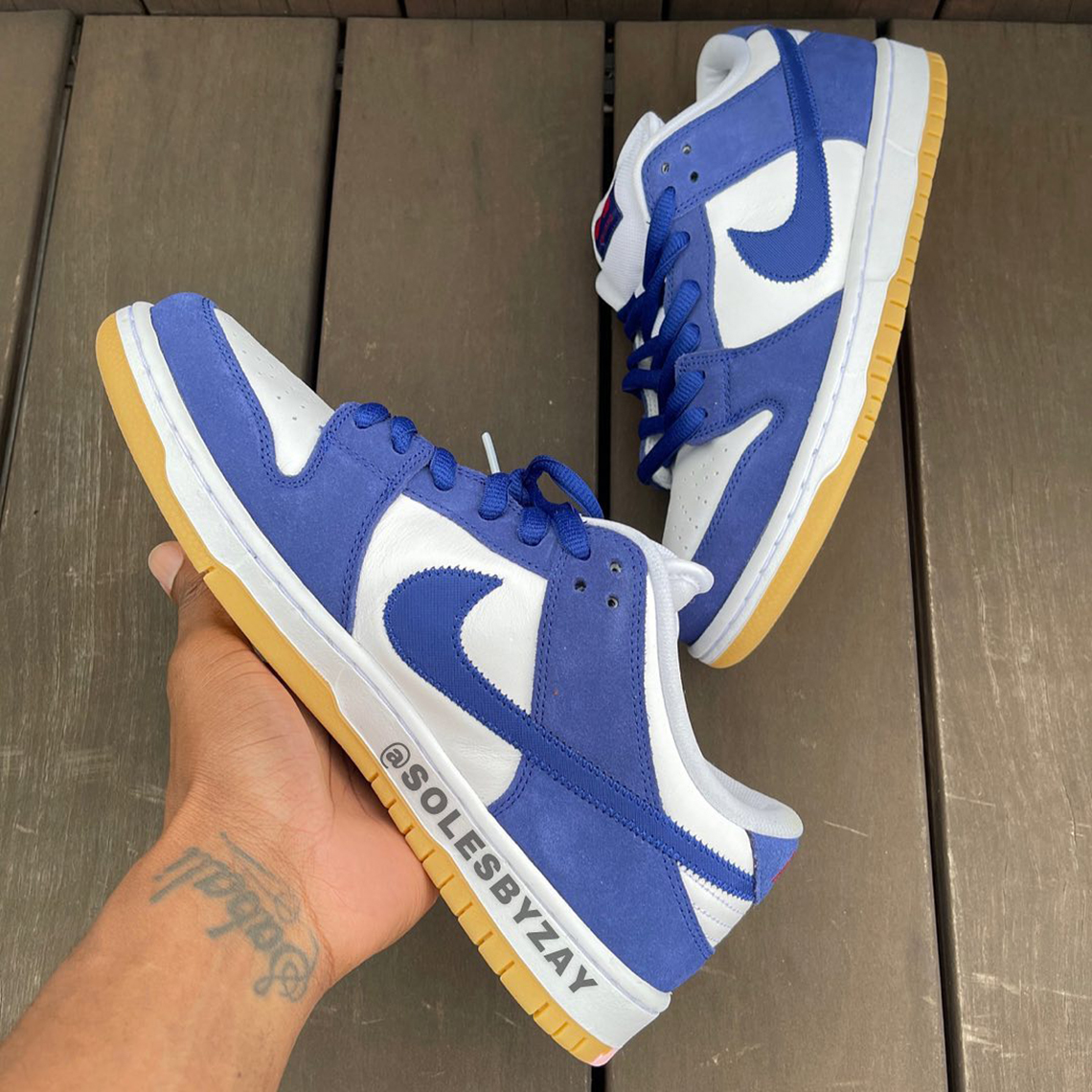 Nike Sb Dunk Low La Dodgers 2