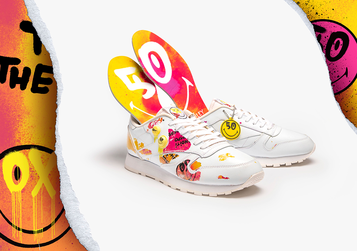 Smiley Reebok Classic Leather Pump Release Date 3