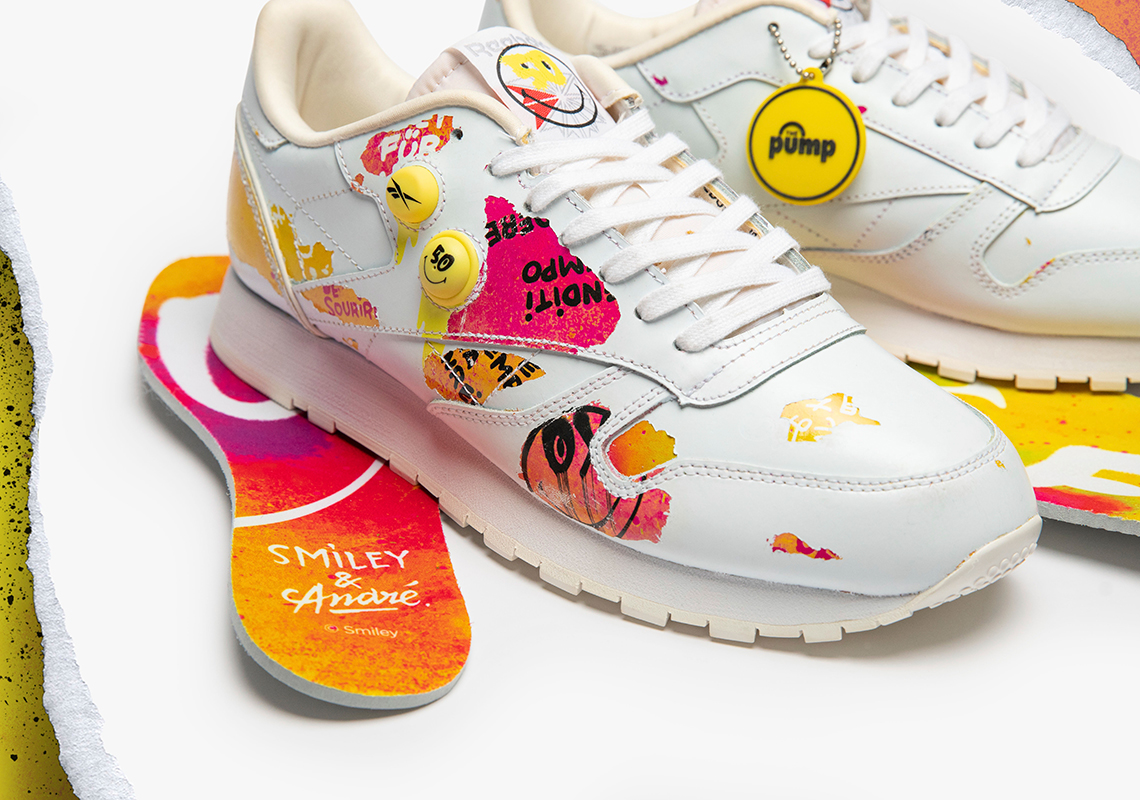 Smiley Reebok Classic Leather Pump Release Date 7