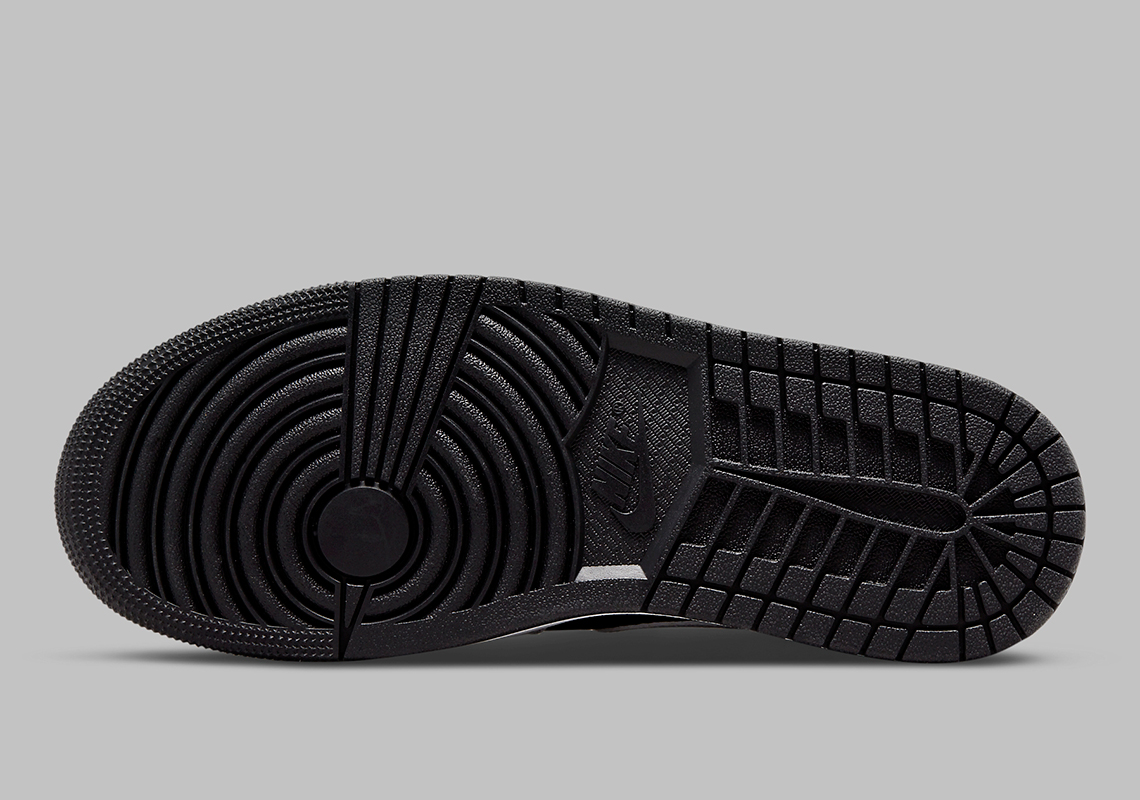 Air Jordan 1 Mid Split White Black 3