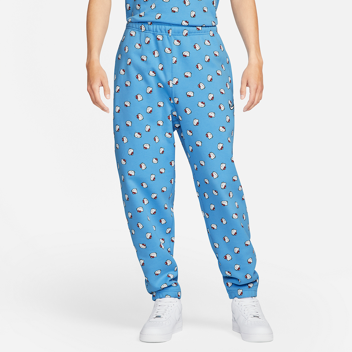 Hello Kitty Nike Blue Sweatpants 1