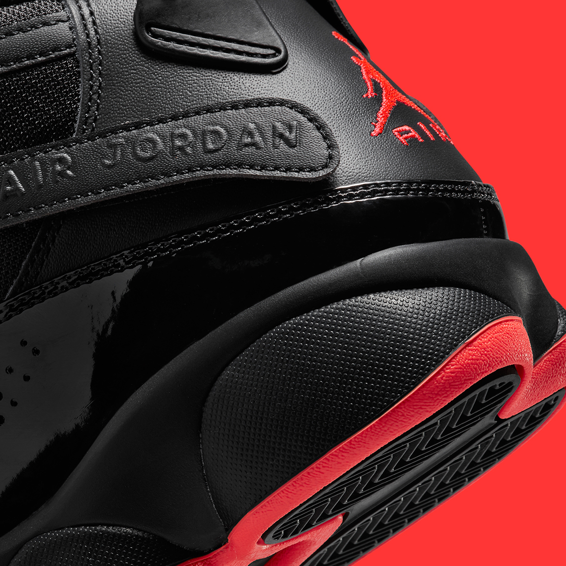 Jordan 6 Rings Black Patent Infrared 322992 066 7