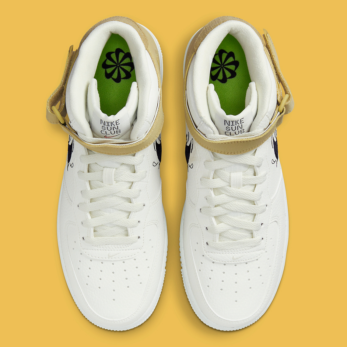 Nike Air Force 1 Mid Sun Club Dm0119 100 Release Date 10