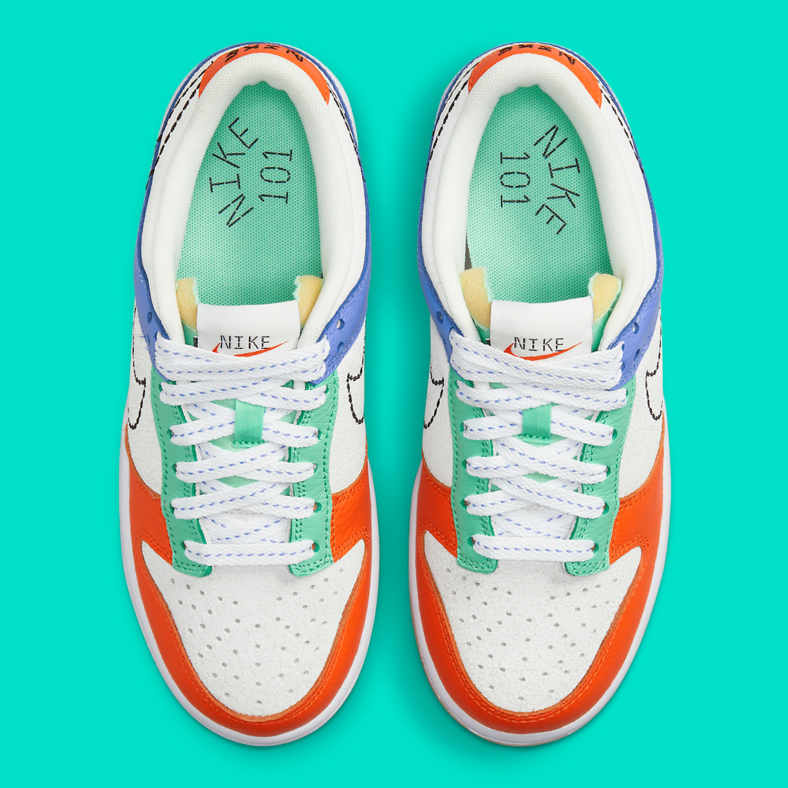 Nike Dunk Low Gs Nike 101 Dx3363 100 5
