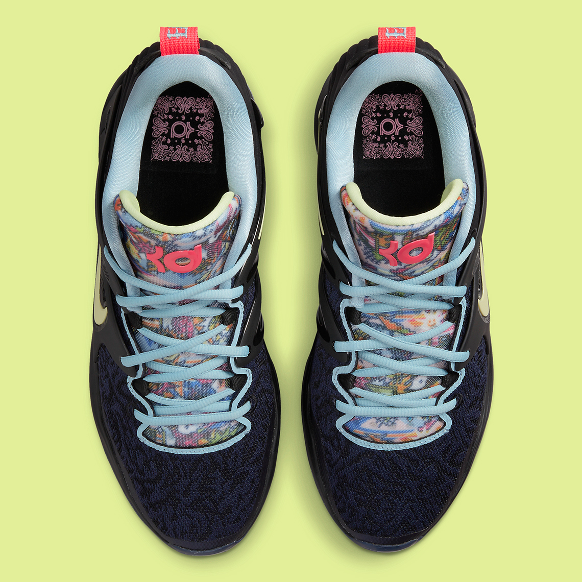 Nike Kd 15 Black Boarder Blue Sanddrift Aura Dc1975 001 4