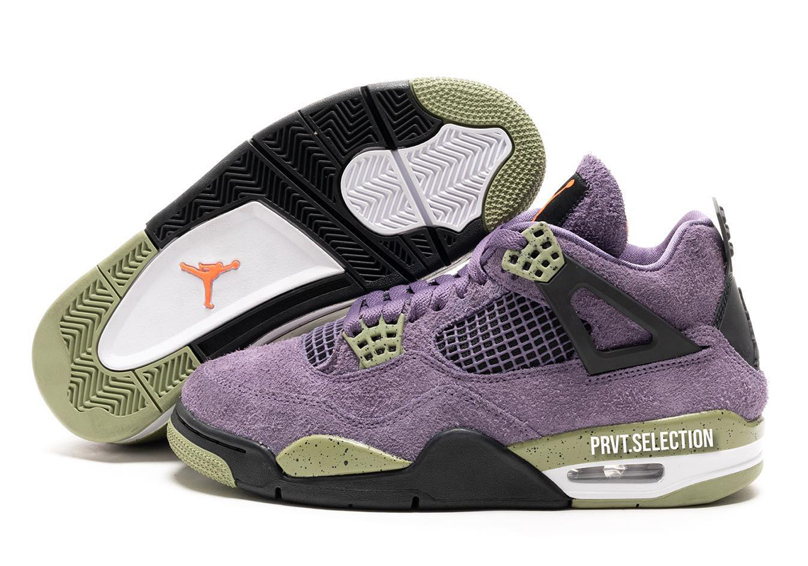 Detailed Look At The Upcoming Air Jordan 4 “Canyon Purple”