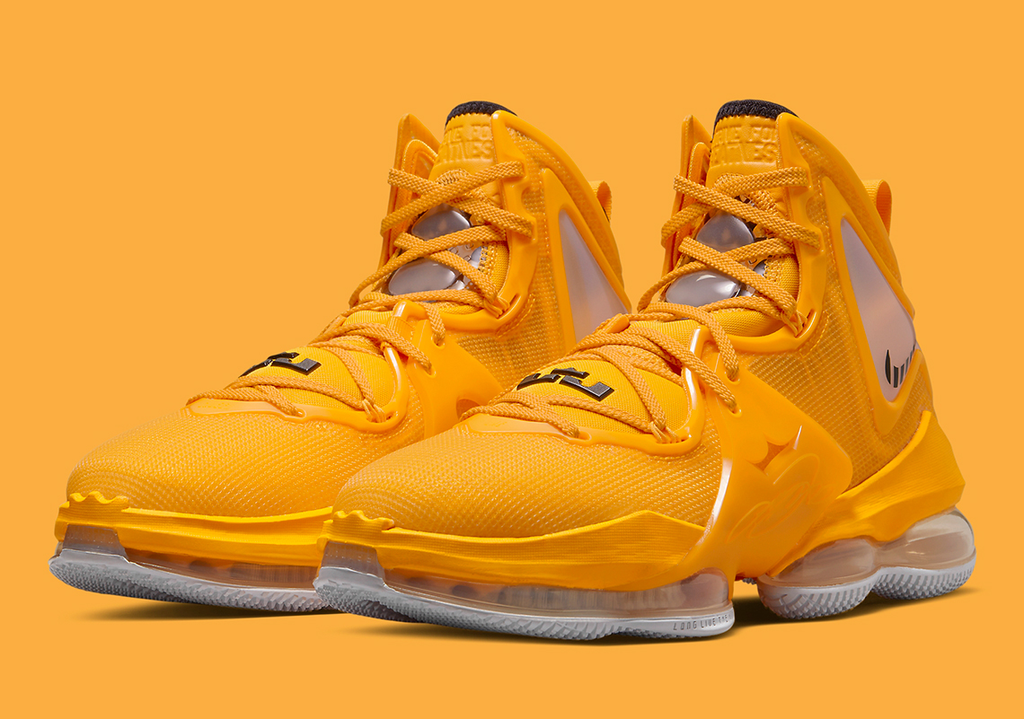 Official Images Of The Nike LeBron 19 "Hard Hat"