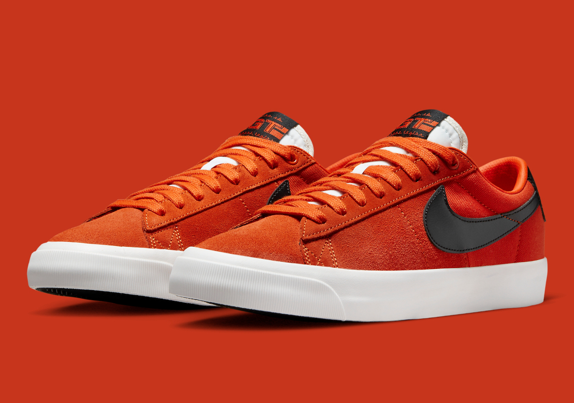 Grant Taylor's Nike SB Blazer Low GT Returns In An Orange And Black Colorway
