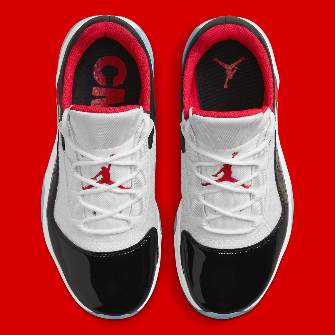 Air Jordan 11 Cmft Low White University Red Black Do0613 160 8