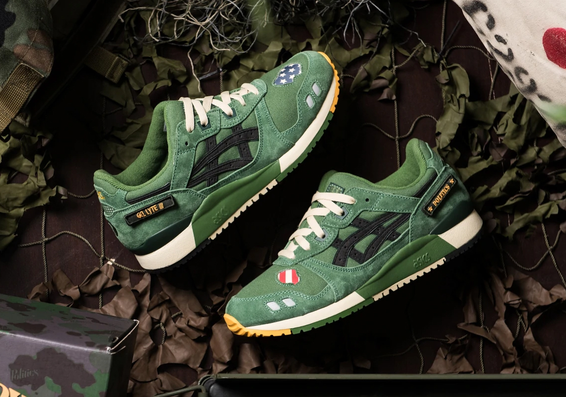 Derek Curry Of Sneaker Politics Honors The US Army With The ASICS GEL-Lyte III “Always Ready”