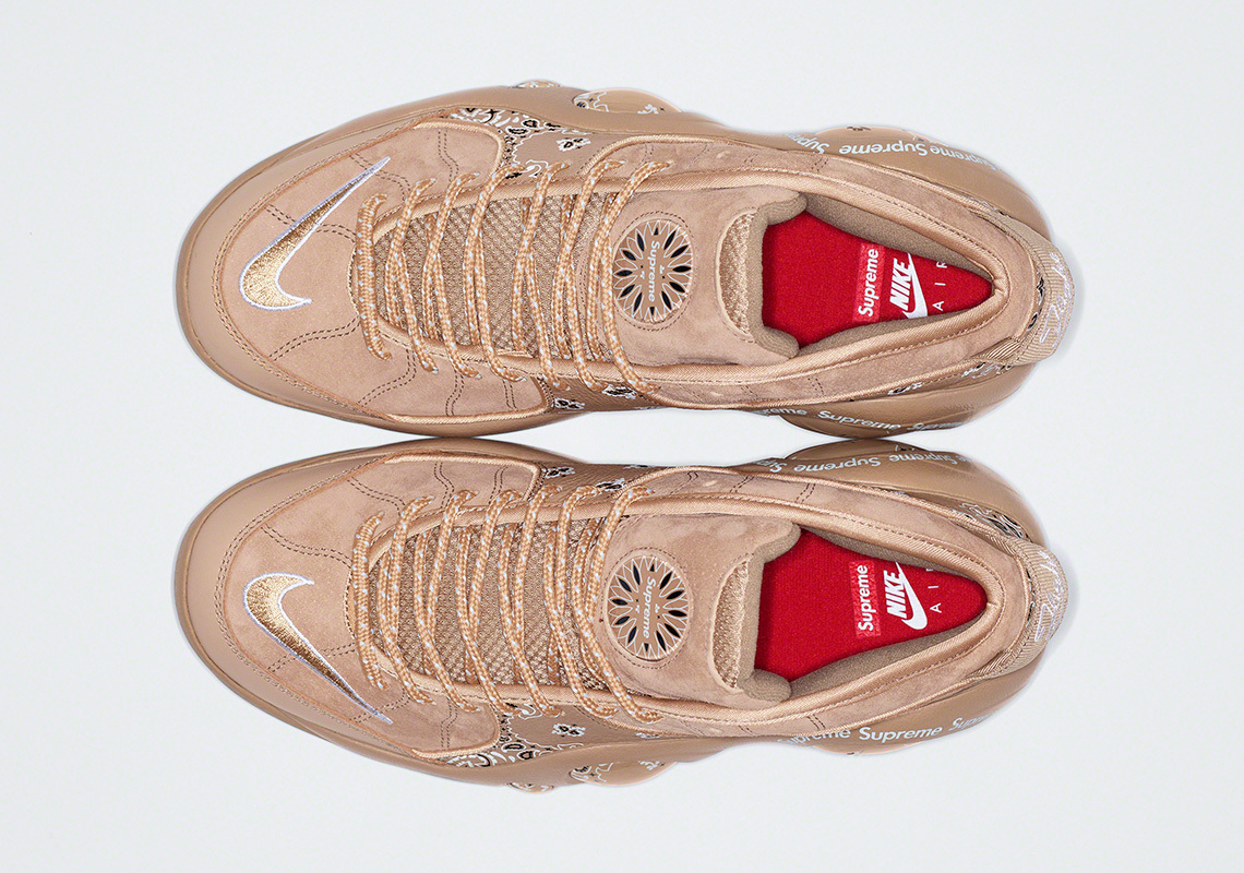 Supreme Nike Air Zoom Flight 95 Tan Release Date 2