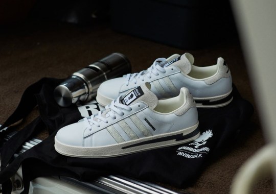 INVINCIBLE And NEIGHBORHOOD Repaint Their adidas Campus In White