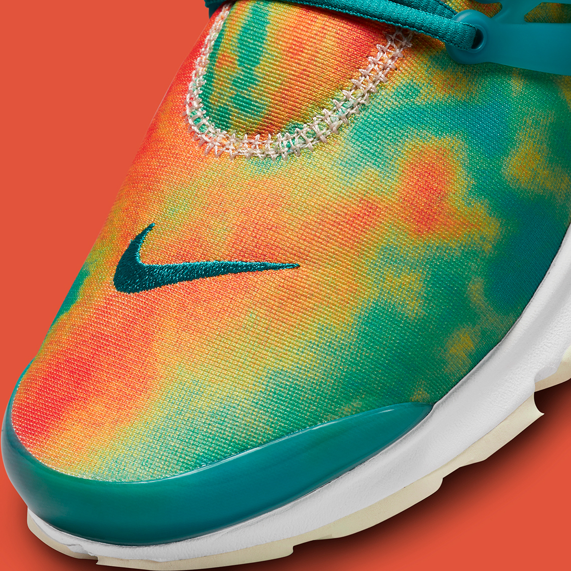 Nike Air Presto Tie Dye Green Orange Ct3550 200 6