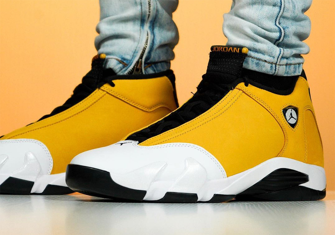 Air Jordan 14 Womens Light Ginger Black White