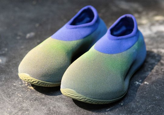 First Look At The adidas Yeezy Knit Runner “Faded Azure”