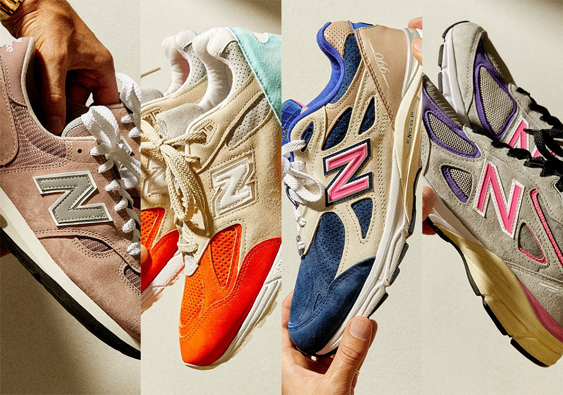 Ronnie Fieg x New Balance Anniversary Collection Includes Four Generations Of 990 Models