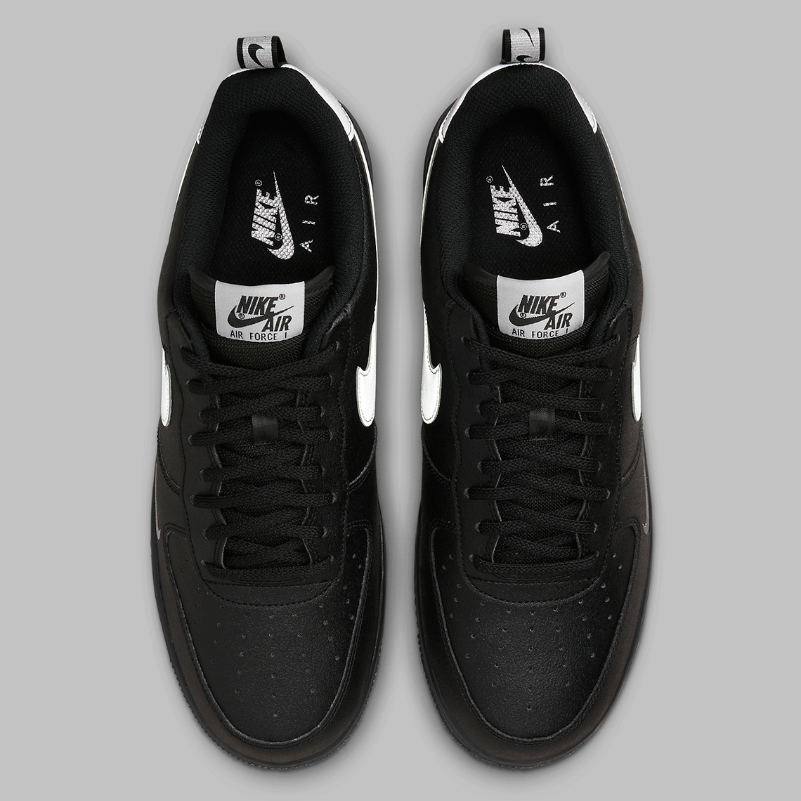 Nike Air Force 1 Low Black White Dx8967 001 8
