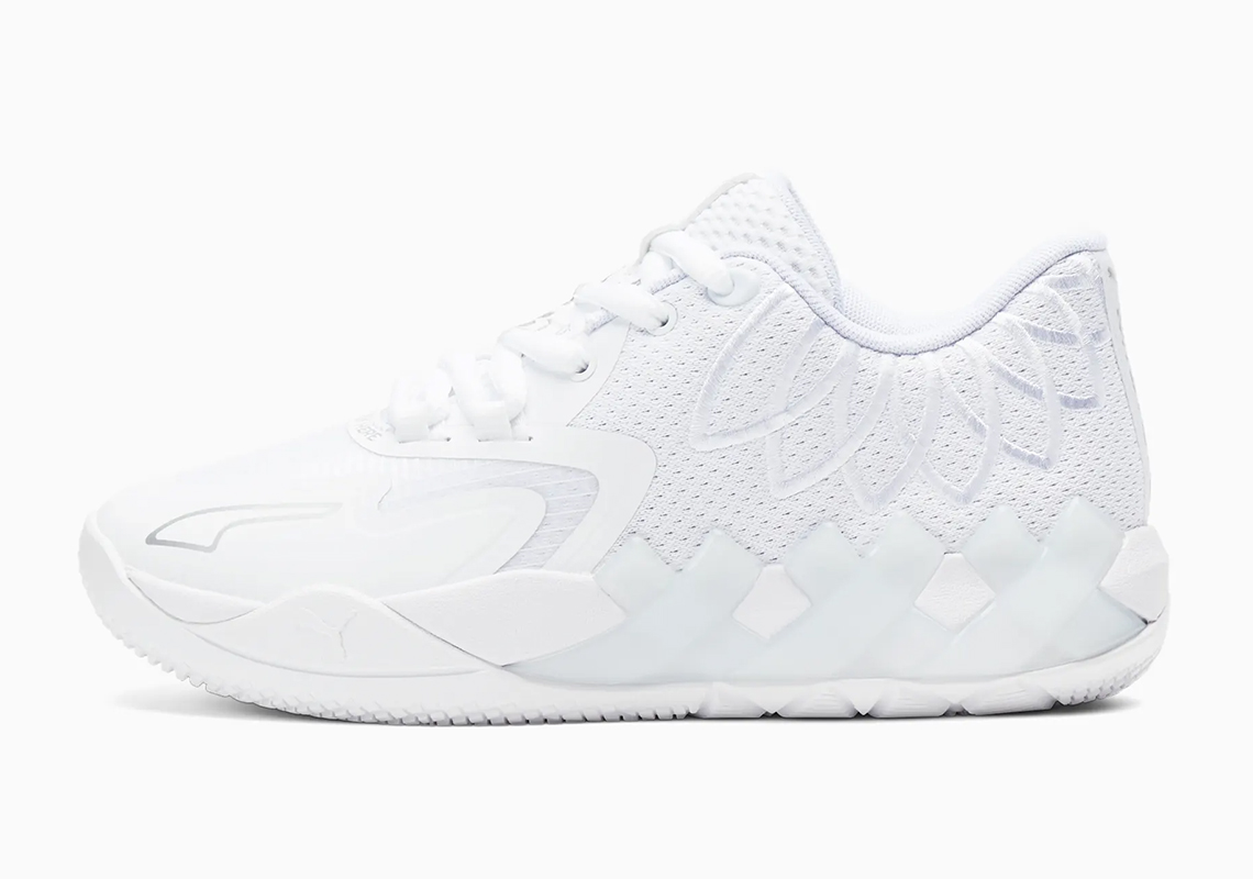 The PUMA MB.01 Low Arriving In This Month "Triple White"