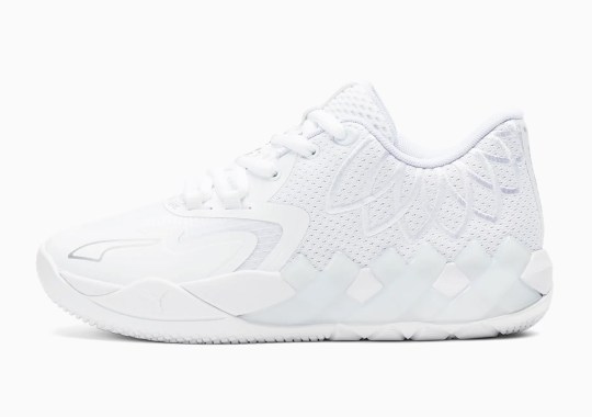 The PUMA MB.01 Low Arriving In This Month “Triple White”