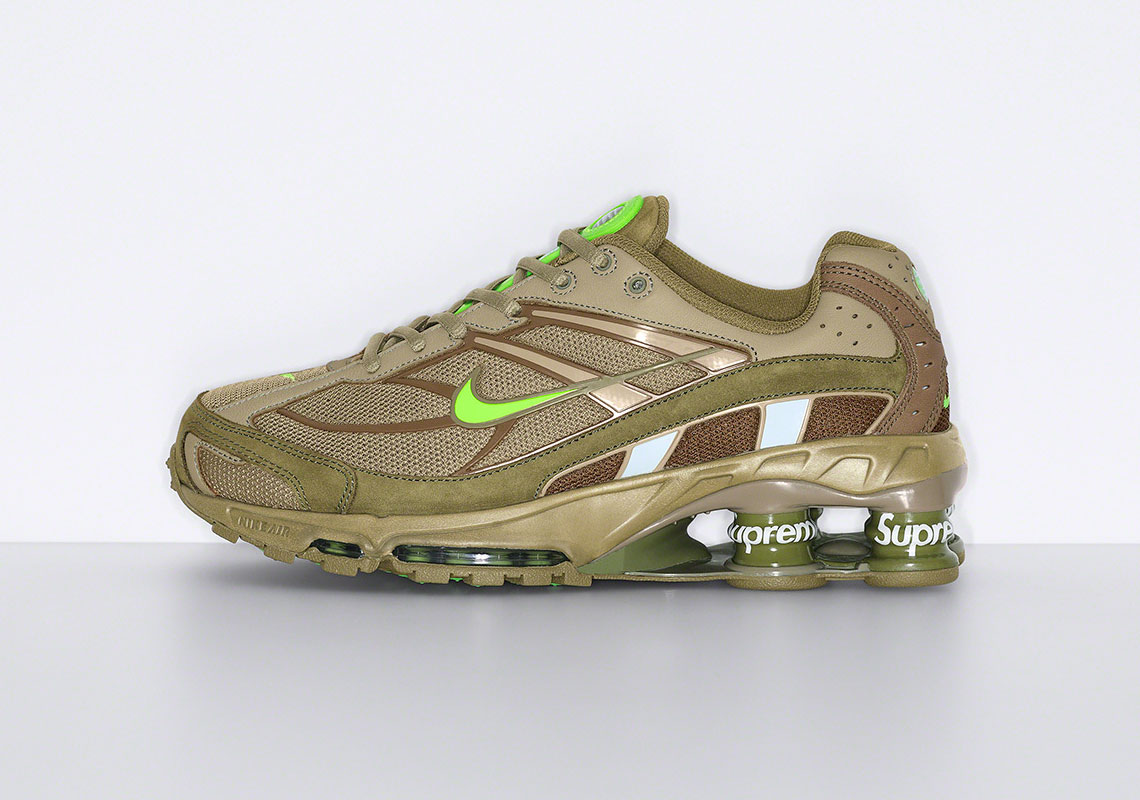 Supreme Nike Shox Ride 2 Olive Release Date 1